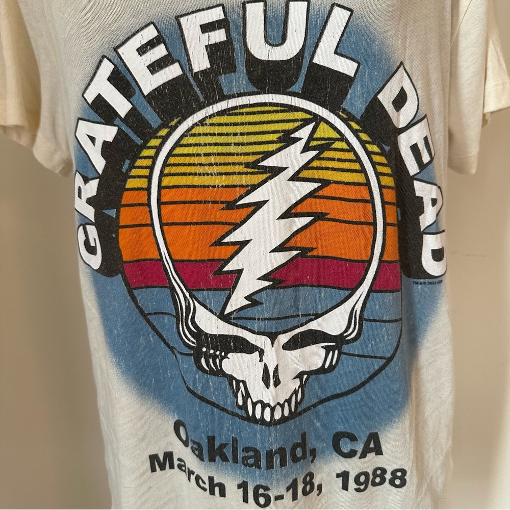 Chaser Grateful Dead Oakland 1988 Tee - Sz S - Picture 6 of 8